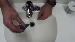 How to Install a Bathroom Faucet Moen Adler [upl. by Anitirhc595]