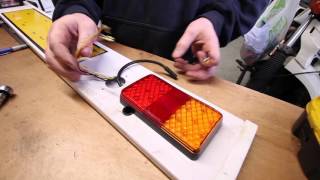 How To Wire LED Trailer Lights [upl. by Hubert]