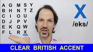 How To Pronounce The English Alphabet BRITISH PRONUNCIATION [upl. by Gentilis]