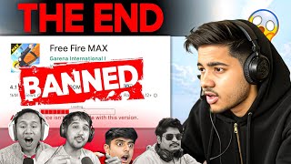 FF MAX BAN💔 IN INDIA🇮🇳   FREE FIRE MAX BANNED NEWS [upl. by Hcardahs]