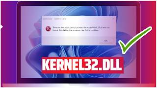 Kernel32dll Error Fix ❌ Kernel32dll is Missing from your computer solucion [upl. by Narayan123]