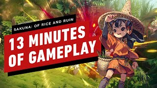 Sakuna Of Rice and Ruin 13 Minutes of Gameplay  TGS 2020 [upl. by Yenruogis200]