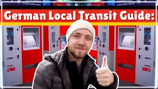 How To Buy Tickets and Navigate Germanys Public Transportation  Munich Germany [upl. by Hsac]