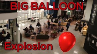 Massive Balloon Popping Prank [upl. by Dasya]