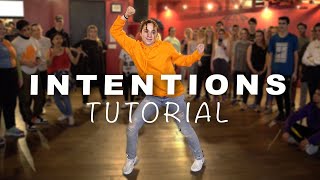 quotINTENTIONSquot  Justin Bieber amp Quavo Dance Tutorial w Matt Steffanina [upl. by Weider]