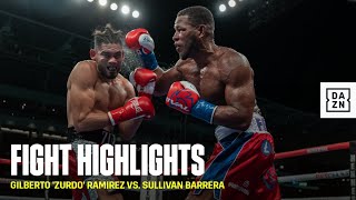 HIGHLIGHTS  Gilberto Zurdo Ramírez vs Sullivan Barrera [upl. by Ioves]