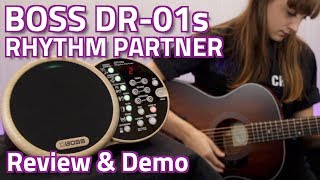 BOSS DR01S Rhythm Partner  Review amp Demo [upl. by Pompei]