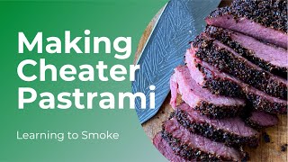 How to Make “Cheater” Pastrami Using Prepackaged Corned Beef [upl. by Sisto]