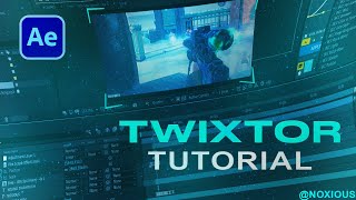 Twixtor Tutorial丨Super Slowmotion Effect for Montages丨After Effects [upl. by Nedloh]