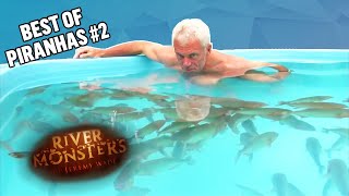 The Best of PIRANHAS Part 2  COMPILATION  River Monsters [upl. by Adehsar94]