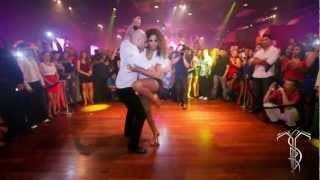 ATACA amp LA ALEMANA Bachata Dance Performance 40 MILLION VIEW PARTY At THE SALSA ROOM [upl. by Theodor123]