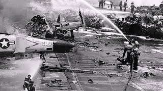 Remembering 1967 USS Forrestal Fire [upl. by Yreffeg]