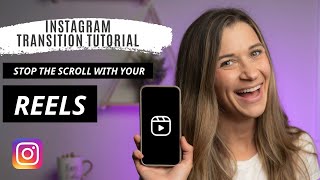 5 Easy Instagram Reels Transition Tutorials no outside editing required [upl. by Morie]