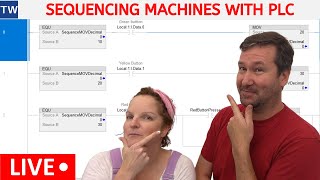 Allen Bradley PLC Programming Sequencer Tutorial Sequence Control [upl. by Eidoc682]