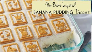 HOW TO MAKE NO BANANA COOKIE PUDDING [upl. by Naillil]