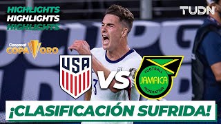 Resumen y goles  Estados Unidos vs Jamaica  Copa Oro 2021  Cuartos  TUDN [upl. by Oxley]