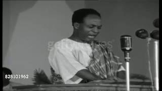 Kwame Nkrumah Speech  All African Peoples Conference  Accra Ghana  December 1958 [upl. by Frankie]