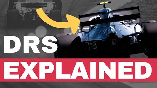 How the DRS Drag Reduction System works in Formula 1 [upl. by Apilef864]