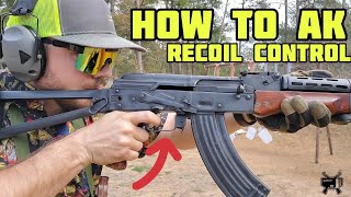 HOW TO STAND HOLD AND CONTROL AN AK47 [upl. by Alley]