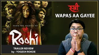 Roohi  Official Trailer Review  STREE PART 2 [upl. by Awahsoj458]