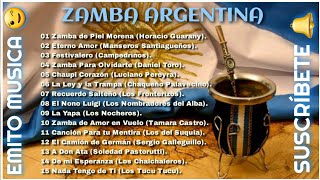 Folklore Chacareras y Zambas Argentinas  Grandes Exitos Originales [upl. by Weisman]