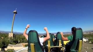 Shambhala PortAventura 2013 Back Seat POV [upl. by Bradshaw]