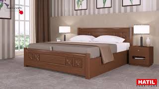 Galaxy  Bed Price in Bangladesh  Bedroom Furniture  HATIL Furniture [upl. by Ybbil]