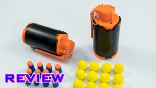 REVIEW NERF GRENADE LOLWUT [upl. by Aivuy983]