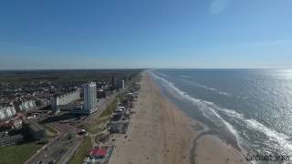 Zandvoort Beach  Zandvoort Strand 1080p60 DJI Phantom 4 [upl. by Clarhe661]