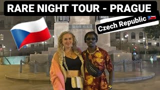 RARE NIGHT TOUR  PRAGUE CZECH Republic [upl. by Haldan]