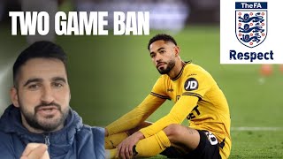 Matheus Cunha Handed TWOGAME Ban [upl. by Yobybab88]