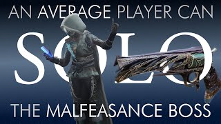 Guide to SOLO the Corrupted Malfeasance Strike Boss  Destiny 2 [upl. by Estele]