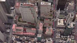 Aerial view of Rockefeller Center [upl. by Prunella684]