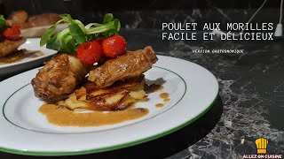 Poulet aux morilles facile et délicieux [upl. by Blanc]