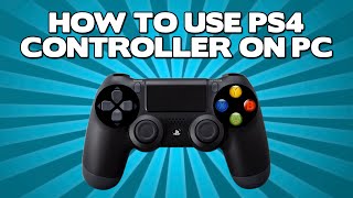 How to Easily Connect a PS4 Controller to PC [upl. by Sanborn]