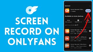 How to Screen Record on OnlyFans 2024  OnlyFans Tutorial [upl. by Iredale]