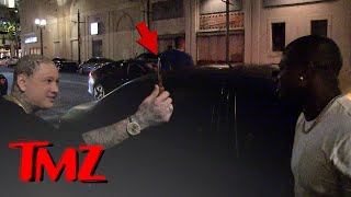 OT Genasis Loses It When His Car Gets Scratched at the Club  TMZ [upl. by Sion]