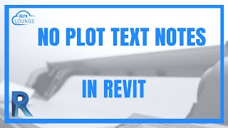 HOW TO CREATE NO PLOT TEXT NOTES FOR REVIT [upl. by Fania996]