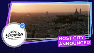 Junior Eurovision 2021 will take place in Paris [upl. by Llenral]