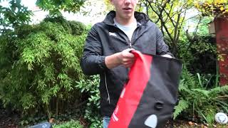 TEST Gepäckträgertasche für Fahrrad  Forrider Fahrradtasche Wasserdicht [upl. by Esiouqrut]