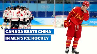 🏒 Mens Ice Hockey Highlights Beijing 2022  China 🆚 Canada [upl. by Eire555]