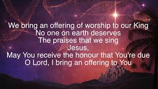 Christmas Offering  Casting Crowns  lyric video [upl. by Lettie]