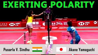 EXERTING POLARITY  Pusarla V Sindhu VS Akane Yamaguchi [upl. by Akcirehs]