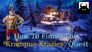 How To Finish The quotKrampus Kraziesquot Frostnite Quest  Fortnite StW [upl. by Ericha15]