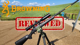 Browning AB3 Stalker Long Range Bolt Action Rifle Review [upl. by Rehsa]