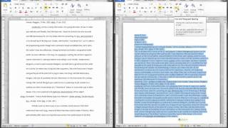 Word How to Create an Annotated Bibliography [upl. by Ahsaercal]