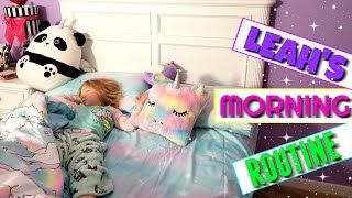 LEAHS MORNING ROUTINE [upl. by Kezer641]