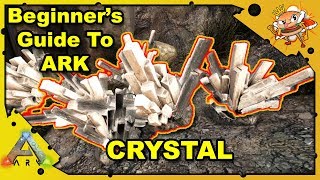 How to Get Started in ARK  A Beginners Guide  How To Get Crystal  Ark Survival Evolved Episode 4 [upl. by Samtsirhc403]