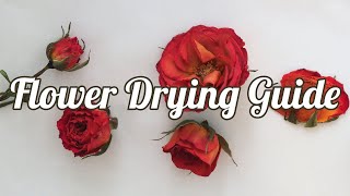 How to Dry Flowers 4 Methods [upl. by Ggerk]