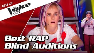 TOP 10  Surprising YOUNG RAPPERS in The Voice Kids [upl. by Downes]